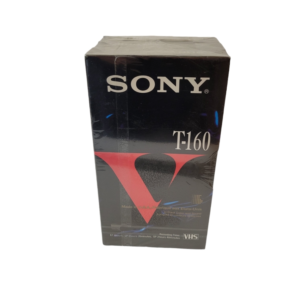 Vintage Sony VHS Tapes New Sealed